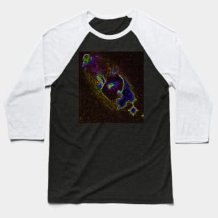 Black Panther Art - Glowing Edges 164 Baseball T-Shirt